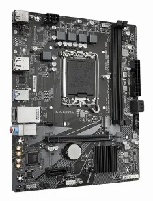 Tarjeta Madre Gigabyte H610m K V2, Micro-atx, Lga 1700, 128gb Ddr5, Hdmi/displayport Para Intel